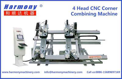 China Aluminum Profile CNC Four-head Corner Combining Machine for sale