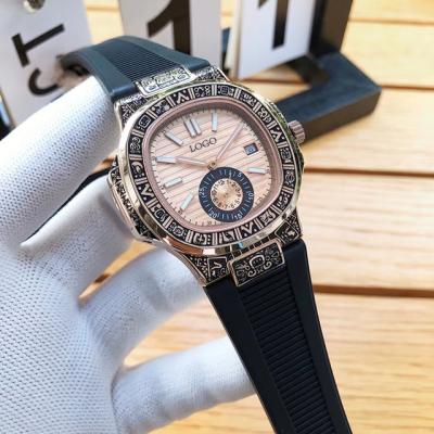 China Luxury brand watch parrot cut pattern water chestnut appeared, imported automatic cut machines, 316 stainless steel/electricity for sale