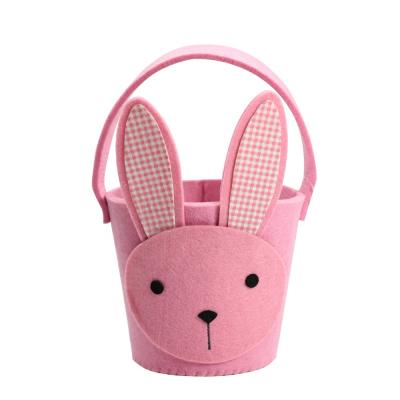 China Felt Best Selling Products Easter Bag Gift Craft Buckets Decoration Easter Basket for sale