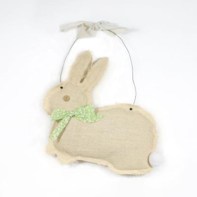 China Best Selling Easter Products Bunny Wall Hanging Decor Easter Decoration HYK66738 for sale