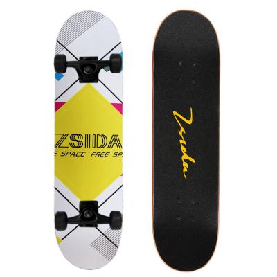 China Youth Double Deformed Juvenile Four Wheel Skateboard Maple Adult Scooter for sale