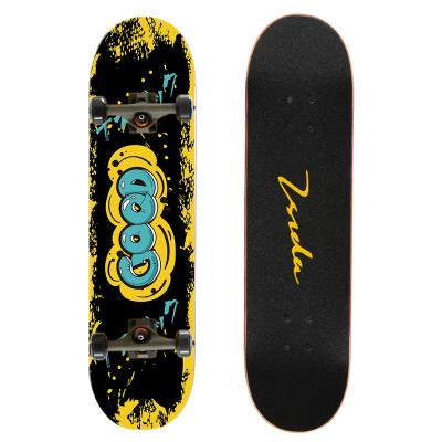 China Factory direct supplier youth beginner outdoor sports skateboard brush street dance deck adult concave skateboard for sale