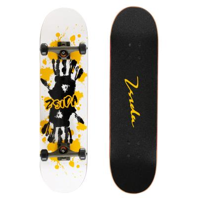 China Youth double tilt concave skateboard for beginners four wheel sports and entertainment skateboard good quality and price of for sale