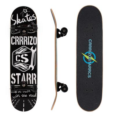 China Low Price Youth Maple 7-Layer Environmentally Friendly Non-slip Waterproof Skateboard for sale