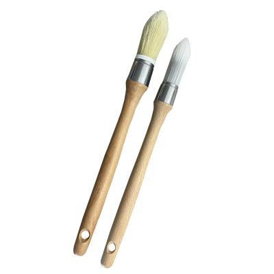 China Sharp Round Brushes High Grade Sharp Round Brushes Brushes Wood Handle for sale