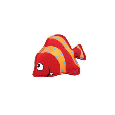 China New SBR Swimming Pool Toy Cartoon Dive Animal Fish Water Toy Red Sea Animal Set; baby bath toy for sale