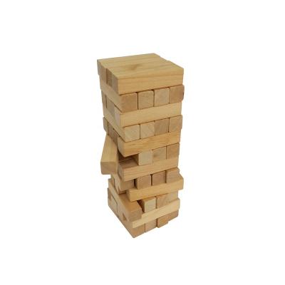 China 2018 Fun-wooden Table 7GD Game / 48 Pcs, 17*17*68, single layer stack /tumbling wooden towers for sale