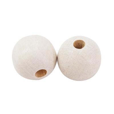 China White Symmetry GD 15mm-Non Toxic Wooden Beads For Kids/Creative Wooden Beads Toys/Wooden Educational Toys; wooden lacing beads for sale