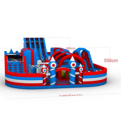 China Factory price new design pontoon inflatable car slide inflatable pool slide for adults Te koop