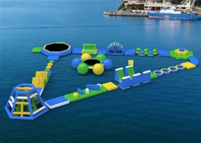 China Parque inflable del agua de los niños amistosos de Eco, carrera de obstáculos inflable del agua en venta