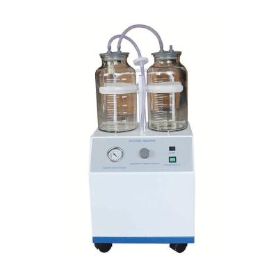 China 2 Bottle Large Flow ICU Hospital Price Medical Phlegm Suction Machine Cheap Home Medical Surgical Portable Electric Suction Machine for sale