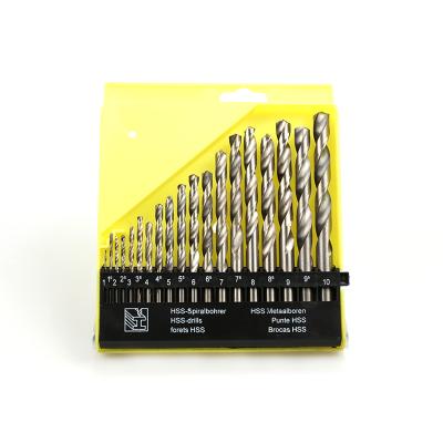 China Hot Selling High Quality Factory 19PCS HSS Cobalt Metal Drill Bits Set For Hard Metal Drilling for sale