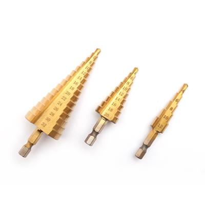 China High Quality Metal Drilling Factory HSS Step Drill Bit For Wood Metal Drilling for sale