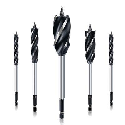 China High Quality Woodworking Factory Hex Auger Wood Drill Bit For Hard Solid Wood for sale