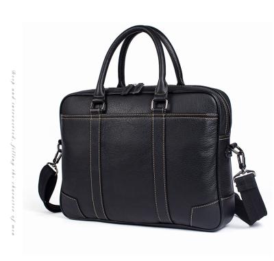 China Fashion Hot Selling 2019 Men Leather Briefcase With Secret Compartment Laptop Briefcase for sale