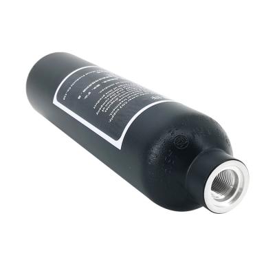 China Soda/PCP Maker JINGCHUN 0.45L 0.5L Aluminum Alloy CO2 Empty Round Bottom Cylinder Seamless Paintball Tank for sale