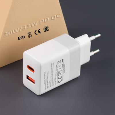 China Cell Phone KYT 30W EU Plug CE/KC/Rohs/Erp Type Super Fast Cargador Mobile Phone Charger C USB Charger Charger For iPhone Apple Samsung for sale