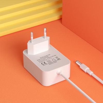 China Electronic Devices CE RoHs Certificate Korea EU Plug 12V 1.5A 2A 24V 1A AC DC Power Supply Adapter kc For Monitor Fan for sale