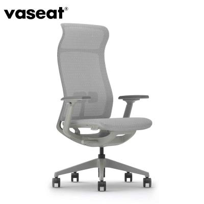 China New Design Massage Free Sample Modern Swivel Mesh Executive Office Chair oficina de Silla Chair Client Boss Office Furniture for sale