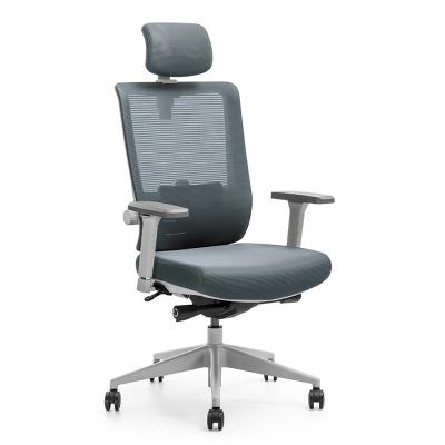 China (Size)Huashi Mesh Cloth Executive Chair Rolling Lift Office Adjustable Breathable Extended Ergonomic Chair Wholesale for sale