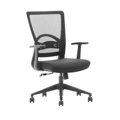 China (Height)New HUASHI Style Office Furniture Chair China Adjustable Comfortable Ergonomic Computer Swivel Office Chair Mid-back for sale