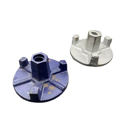 China Reusable Formwork Accessories Forged Combination Plate Combi Nut With Wing Nut For Link Rod System for sale