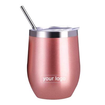 China Good quality cheap hot sale beer stainless steel wine 12oz insulated tumbler viable for sale