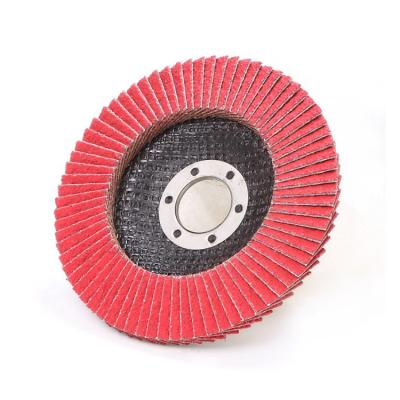 China Metal Fin High Quality Ceramic Disc Grinding/Polishing Sanding Wheel For Angle Grinder And Fin Exterior Polishing Finishing Disc for sale