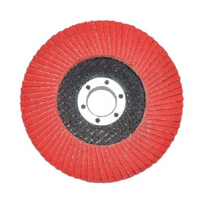 China Metal Polishing Stainless Steel / Abrasive Curved Ceramic Fin Disc For Stainless Steel for sale