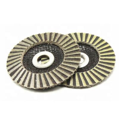 China Stainless Steel / Metal Polishing High Performance Diamond Fin Disc Wheel For Grinding Granite for sale