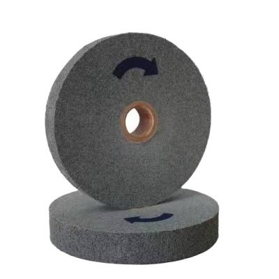 China Nonwoven Wheel Unitized Nonwoven Grinding/Polishing Wheel Metal Abrasive Wheel for sale