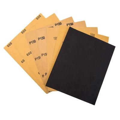 China Craft paper+Aluminum Grade B Oxide/Wet & Dry Silicon Carbide Abrasive Silicon Carbide Sandpaper 230*280mm Sandpaper Sheets for sale