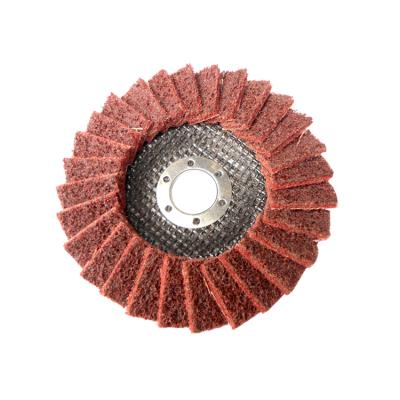 China Metal Nonwoven Fabric Fin Polishing Disc for sale