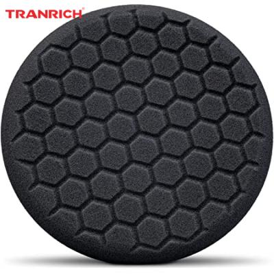 China Car Body Foam Auto Polish Pads Buffing Wheels Pads Pads Polishing Pads Car Sponge 5 Inch 125mm Bag Black Yellow Orange Blue White for sale