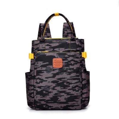 China Student's New Camouflage Handbag Large Capacity Multi - functional Backpack for sale