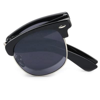 China Fashion sunglasses shape retro men and women classic polarized driving folding fashionable sunglasses 2022 for sale