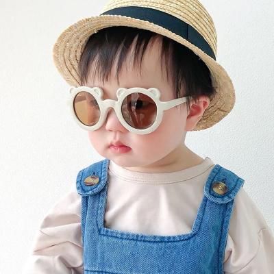 China Fashoion Children's Sunglasses Factory Wholesale Retro Round View Toddler Cool Toddler Sunglasses for sale