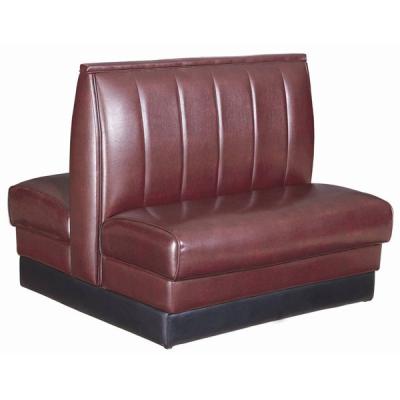 China PANEL Leather Restaurant Furniture Supplier Restaurant Booth Sofa Coffee Booth for sale