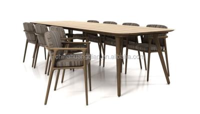 China Restaurant Solid Wood Wooden Dining Set HDTS127 for sale