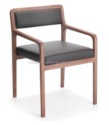 China Hotel Chair Oak Wood Solid Armchair HDAC892 for sale