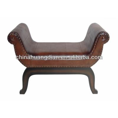 China stool home & Leather Ottoman Foot Stools Design HDOT129 for sale