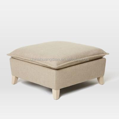 China Restaurant Chair Large Hotel Room Stool Fabric Pouf HDOT212 for sale