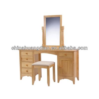 China Antique Solid Wood Vanity Dresser With Mirror HDDS001 for sale