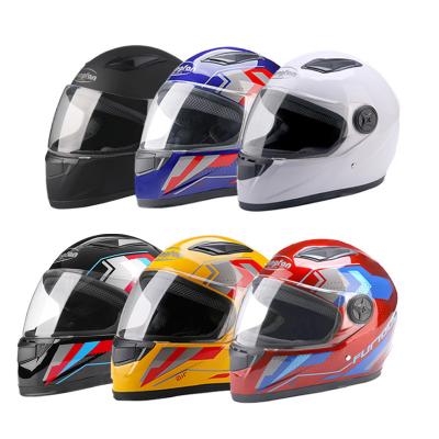 China Cheap Full Face Motorcycle Helmet ABS Motorcycle Safety Electric Bike Full Face Helmet Four Seasons for sale