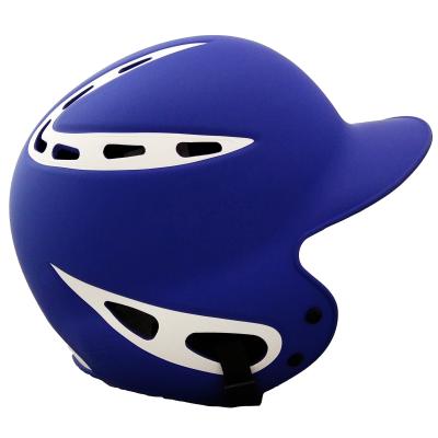 China Stylish high quality ABS two glossy color and water decal baseball batting helmet in China NOCSAE hard hat for sale