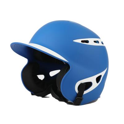 China ABS Baseball Batting Batting Helmet For Youth Adult OEM Navy Blue Softball Baseball Helmet for sale