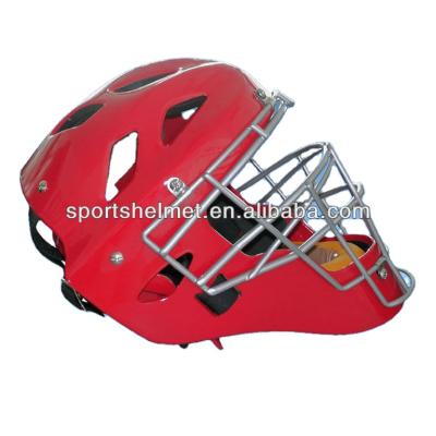 China Can do baseball standard catcher customer's own NOCSAE style helmet for promotion for sale