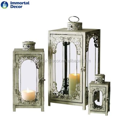 China 3pieces decoration home antique garden lamps finishing associat for sale