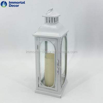 China Home Decoration Large Iron LED Lanterns Popular Type For Home Decoration for sale