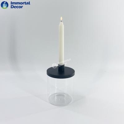 China home decoration glass candle holder for sale